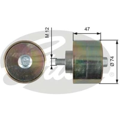Spanrol/geleiderpoelie, V-riem FleetRunner GATES T36195