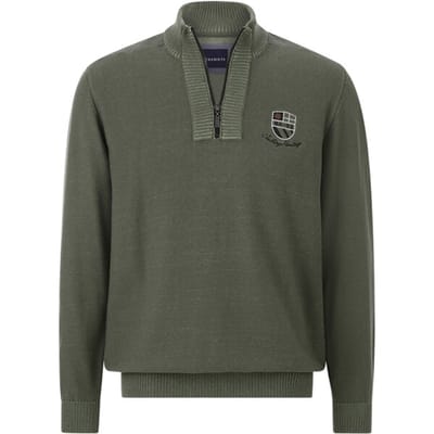 Babista herren Trui - 48/50 - donkergroen - Plus Size