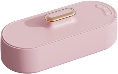 Ultrasone Reiniger - Brilreiniger - Roze - 5V USB - 2 Temperatuurstanden - 301-500mL - Gebitsreiniger - Sieradenreiniger - Automatische Reiniging