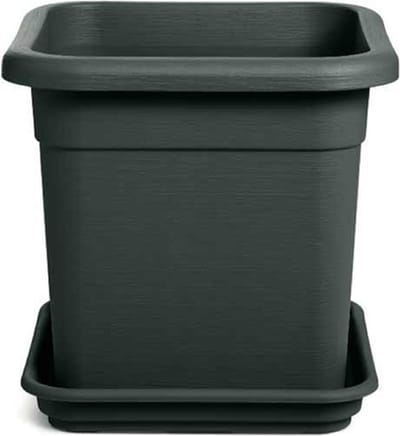 Elezza Decor Quadro Plantenbak L38 x B38 x H35 cm - Antraciet