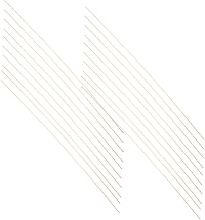 Bamboe Steunstokken - Vlieger Standaard - Vlieger Knutselen - Flexibele Constructie - 20 Stuks - Beige
