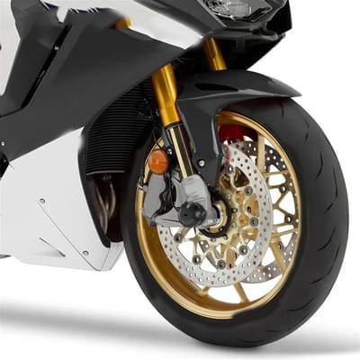 Motorfiets Wielbeschermer - Valbescherming Assen - Bescherming Motor - CNC Aluminium - 300 g - Groen