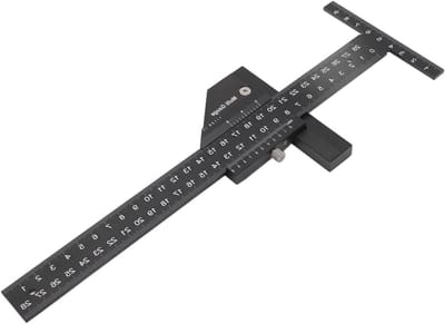 Multifunctionele Liniaal voor Houtbewerking met Vernier Cutter, Lichtgewicht en Ergonomisch Ontwerp voor Precisie Timmerwerk en Metingen