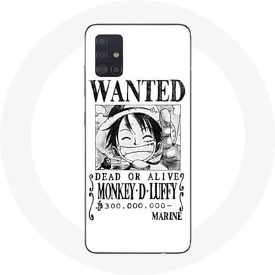 Coque - Maniacase - Samsung Galaxy A51 - One Piece Manga - Souple - Blanche blanc