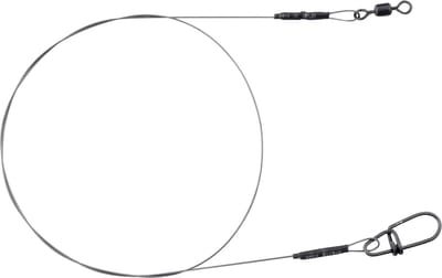 Spro Matt Black Leader Titanium - 30 cm - 10 kg