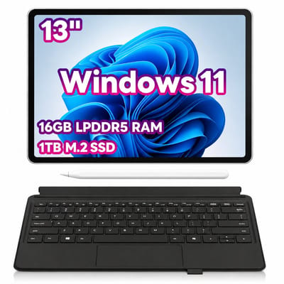 Ninkear S13 2-in-1 Laptop 13" 2.5K Touch - Intel Core Ultra 5 115U - 16GB RAM - 1TB SSD - Incl. Toetsenbord & Stylus