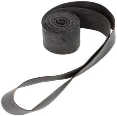 Rubberen Velgstrips - Velgbescherming Set - Fietsband Beschermen - Set van Twee - 27" X 12mm - Zwart