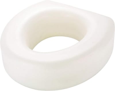 Verhoogde Toiletbril Kunststof - Extra Zithoogte voor Comfort en Ondersteuning