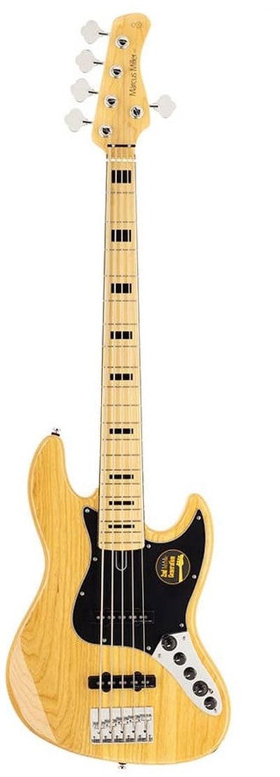 Sire V7V+ S5/NT Marcus Miller 2nd Gen 5-snarige Natural basgitaar