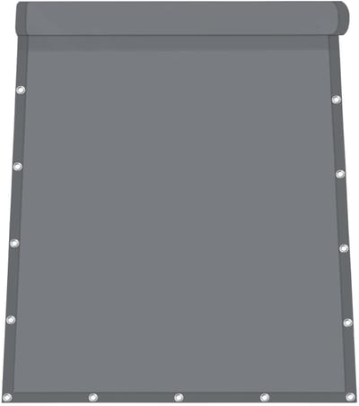 Dailygoods- Zonnezeil Waterdicht 3 x 6 m - UV-Bescherming 95% - Zonwering - Luifelstof - Polyester met PU-Coating - Weerbestendig - Zonnescherm