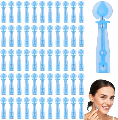 Dailygoods- Wegwerp-naalden 150 stuks - Professionele Verwijderaar - Mee-eters/Acnepuistjes - Comedonen - Plastic - Gebruik met alcohol - Acne-naalden