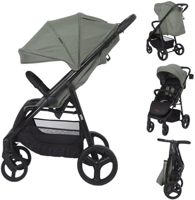Novi Baby Grande Go Buggy - Groen - Geschikt van 0-22 kg