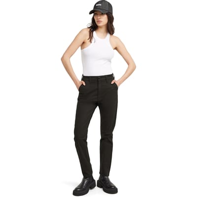 G-Star Slim Chino Black Taglia: W24L30 | Pantaloni da completo Outlet | Donna | Nero