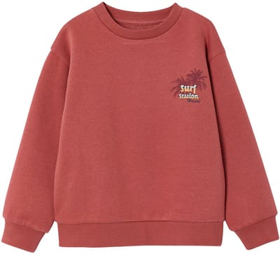 Vertbaudet Sweater met ronde hals voor jongens met lange mouwen