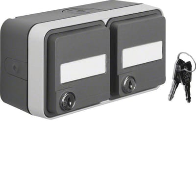 Hager Berker W.1 Wandcontactdoos (WCD Schakelmateriaal) (Europese Stekkerdoos) - 47893525