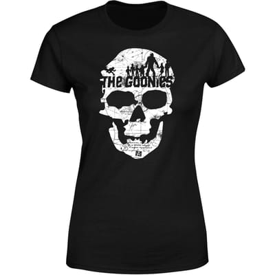 The Goonies Skeleton Key Women's T-Shirt - Zwart - XS