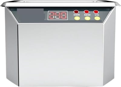 Ultrasone Reiniger - Sieradenreiniger Horloge - Snel Reinigen - LED Display - 154 mm - Zwart