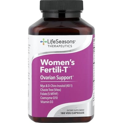 LifeSeasons, Therapeutics, Fertili-T™ pour femmes, 180 gélules végétales