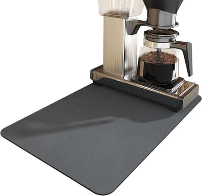 Dailygoods- Afdruipmat 30 x 50 cm - Absorberende Droogmat - Siliconen - Hittebestendig - Vaatwasserbestendig - Duurzaam Materiaal