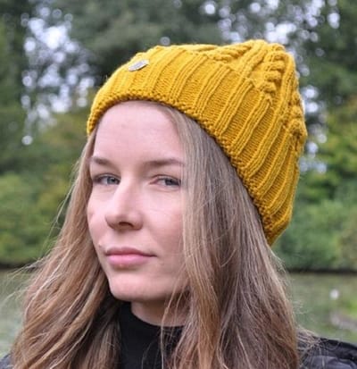 Hats&Co beanie voor de moderne vrouw - kleur mosterd