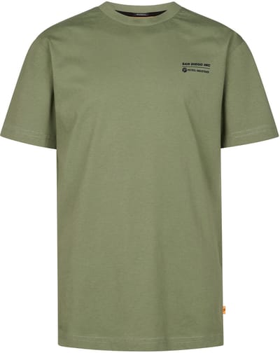 Petrol Industries - Jongens T-shirt met print Bala - Groen - Maat 116