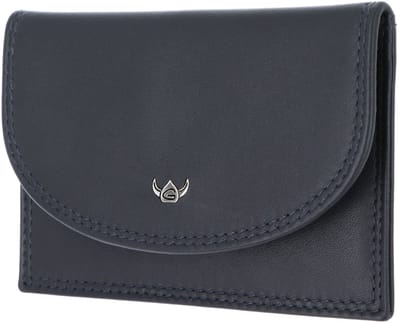 Golden Head Leren kaarthouder Polo RFID Protect Kartenetui 4445 Marineblau donkerblauw