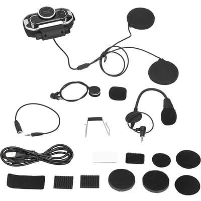 Motor Bluetooth Headset Buiten Automatisch Beantwoorden Luidsprekers Helm Hoofdtelefoon black