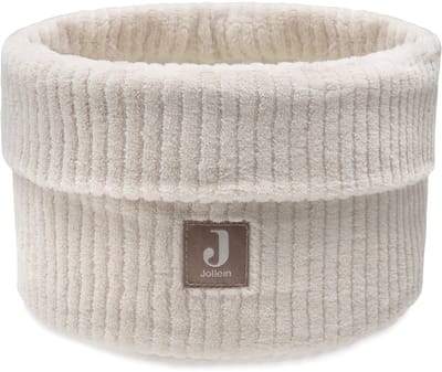 Jollein Commode Mandje - 14x18cm - Cloudy Rib - Oatmeal