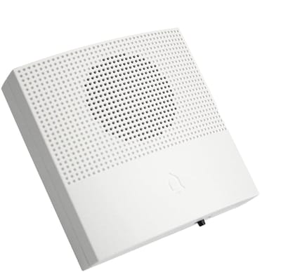 Bedrade Deurbel - Wandbel - Toegangscontrole - 38 Beltonen - 103 x 95 cm - Wit