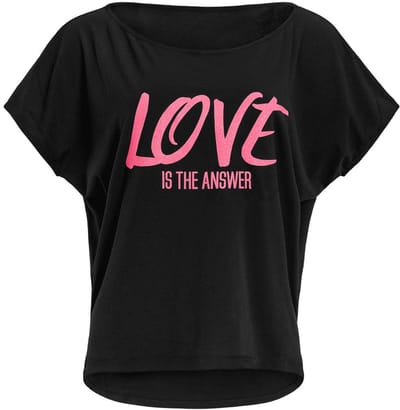 Winshape Shirt met korte mouwen Ultra Light met glitter opdruk MCT002