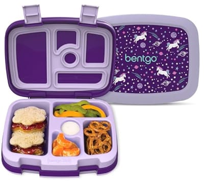 Bento-stijl Lunchbox voor Kinderen – Lekvrije, 5-vakken, BPA-vrij, Ideaal voor Gezonde Maaltijden