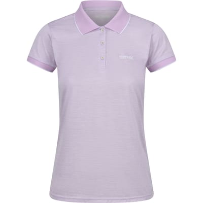 Regatta Dames/dames Remex II Polo Hals T-Shirt (Lila Vorst)