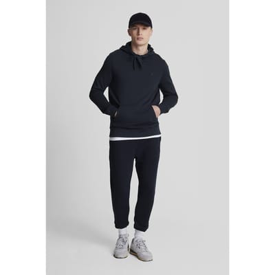 Lyle & Scott Tonal Eagle Pullover Hoodie Dark Navy Größe: XXL | Kaputzenpullis Outlet | Herren | Blau