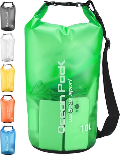 Waterdichte Dry Bag 2L 5L 10L 20L voor Zwemmen en Kamperen met Verstelbare Riem