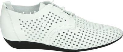 arche - ONYMHI - Dames veterschoenen - Kleur: Wit/beige - Maat: 39