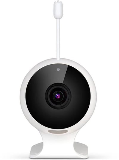 Qnect Wifi Smart Baby Monitor Set - Inclusief Camera - Wit