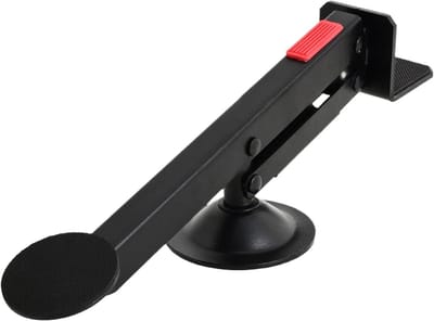 Deur Lift Tool - Paneel Lifter - Installatie Hulp - Voetbediend Roterend - 33 cm - Zilver