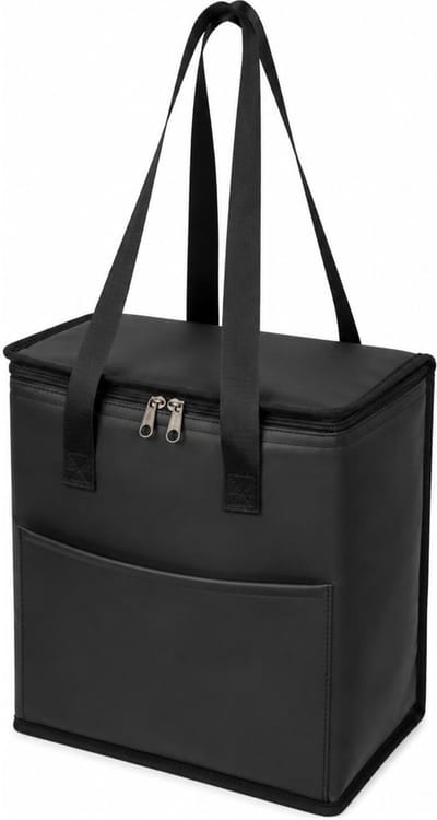 Impression Koeltas Adira - zwart - voor lunchpakket of drankjes - 9 liter - 23 x 15 x 26 cm