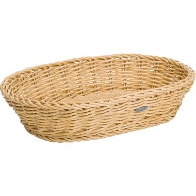 Westmark Saleen broodmand ovaal kunststof 32x23x7cm - beige opbergmand.