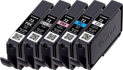 Canon PGI-72 - Inktcartridge - Foto Zwart - Foto Magenta - Foto Cyaan - Foto Grijs