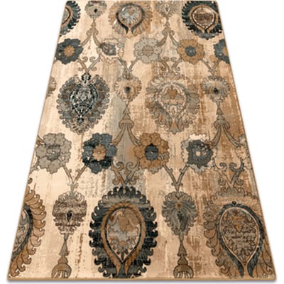 Kleden Rugsx tapijt POLONIA Olivo Ornament kamel beige 200x300 cm