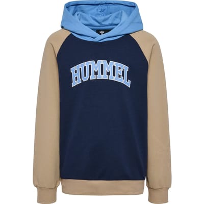 Hummel Essen Hoodie Bruin,Blauw 134 cm Jongens