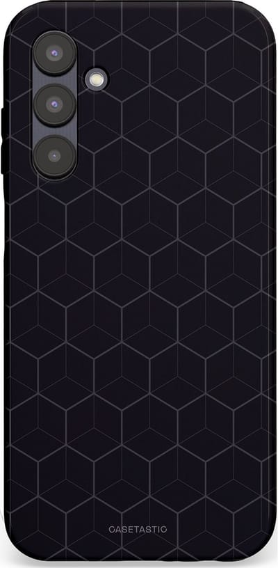 Casetastic Hoesje Geschikt voor Samsung A25 - Stijlvolle Beschermende Duo-layer Case - Hexago