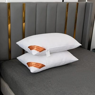 1pc wit stuiterkussen effen kleur zacht comfortabel slaapkamerbed slaap 5-sterren hotel thuis kussen voor één volwassene 45cmx70cm white