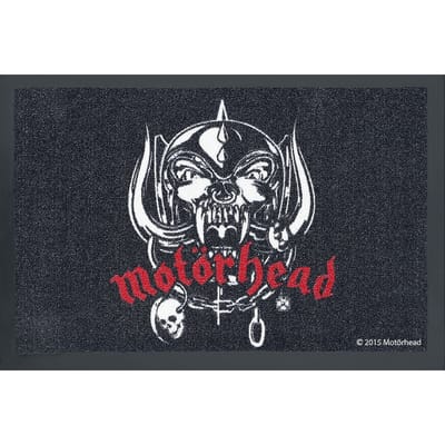 Motörhead Snaggletooth Unisex Deurmat - zwart - Standard