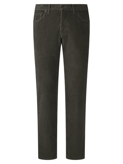 Cordbroek Van Brax groen