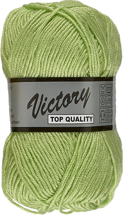 Lammy Yarns - Victory - Limoen 073 - Haakgaren - Breigaren - 50 Gram - 125 Meter - Acryl