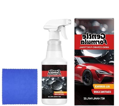Keramische Coating Set - Auto Bescherming - Lak Herstel - Hydrofobe Barrière - 414 ml - Transparant