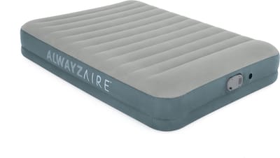 Bestway Luchtbed - 2 Personen - PVC/Polyester - Ingebouwde Oplaadbare Pomp - Fortech Materiaal - I-Beam Constructie - Ingebouwd Kussen