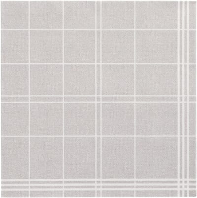 8x 20 Servetten ROYAL Collection 1/4 vouw 40 cm x 40 cm grijs Kitchen Craft